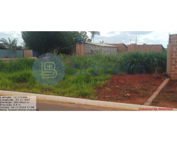 Foto de TERRENOS URBANOS | A.T. 799,95m² LOT. BOM JESUS DO ARAGUAIA PARTE A | BOM JESUS DO ARAGUAIA/MT