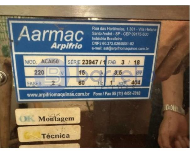 Foto de MÁQUINA PARA AÇAÍ | ARPIFRIO | EM BOM ESTADO CONSERVAÇÃO
